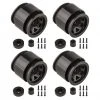 Element RC Enduro Trigon Wheels 1.55In Black