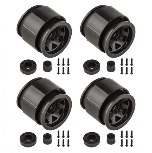 Element RC Enduro Trigon Wheels 1.55In Black 1 Element RC Enduro Trigon Wheels 1.55In Black