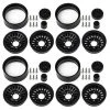 Element RC Enduro Urbine Wheels 1.55In Black